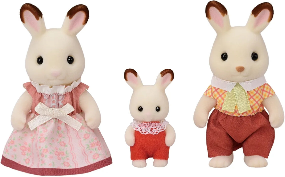 Sylvanian Families Chocolate Rabbit Trio – Pops Toys