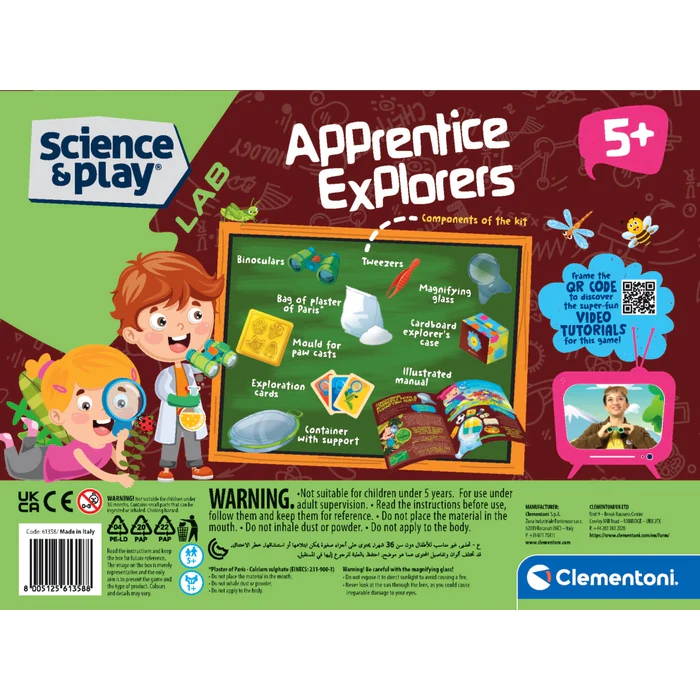 Clementoni Apprentice Explorers – Pops Toys