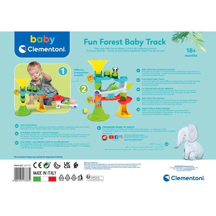 Clementoni Fun Forest Baby Track