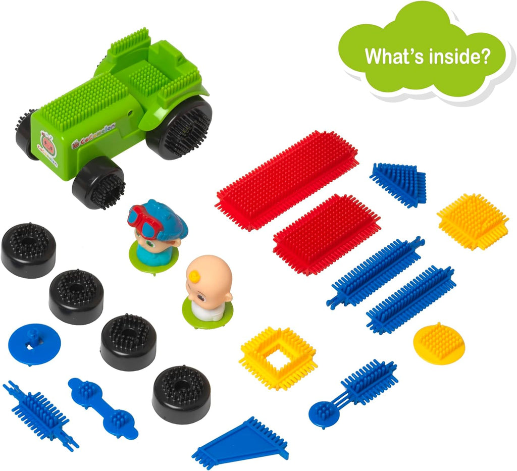 Cocomelon Fun Bricks - Tractor