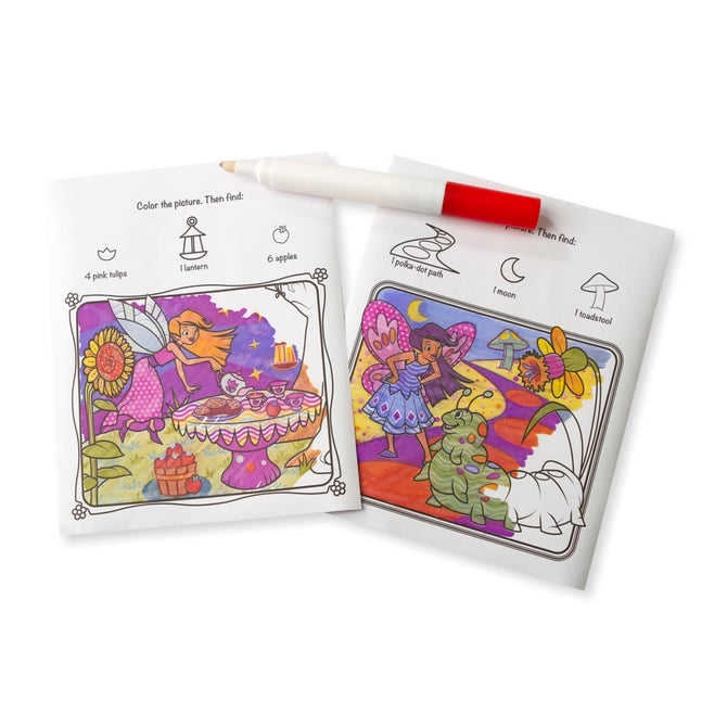 50392 Melissa & Doug On the Go ColorBlast No-Mess Coloring Pad - Fairies