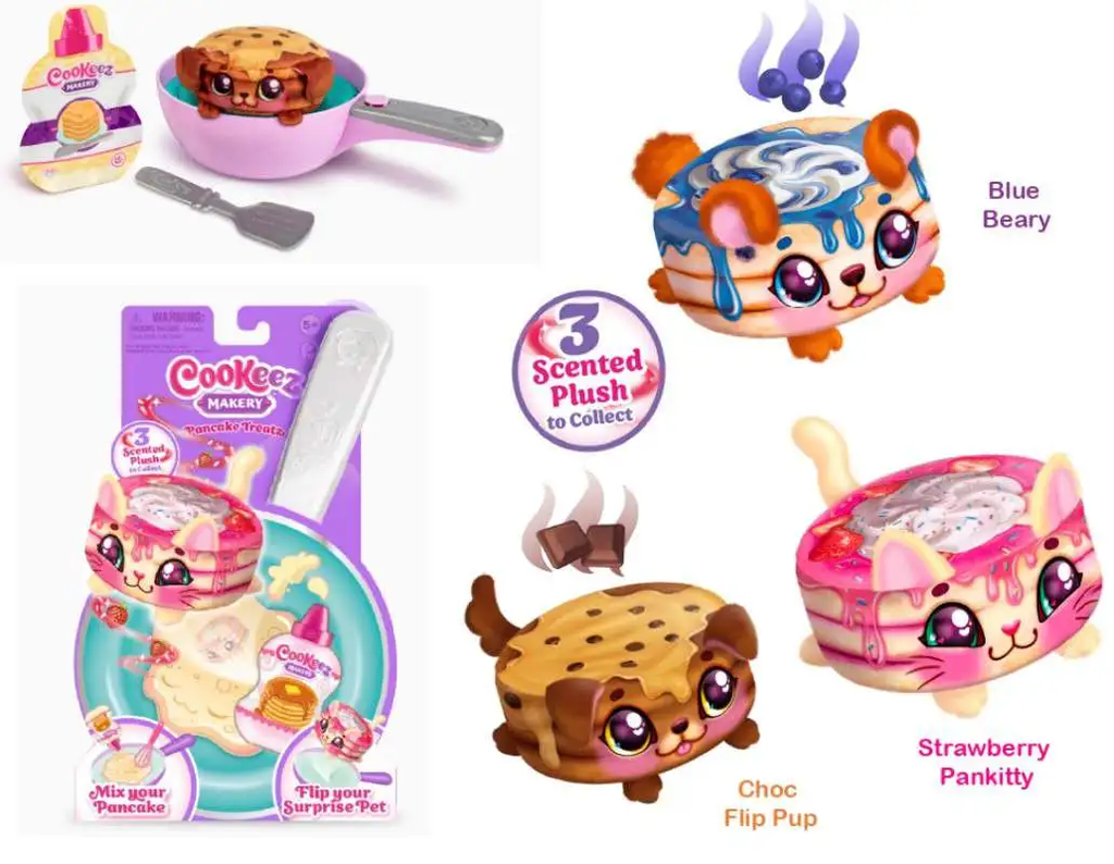 Cookeez Makery Pancake Treats Playset Asstd Each