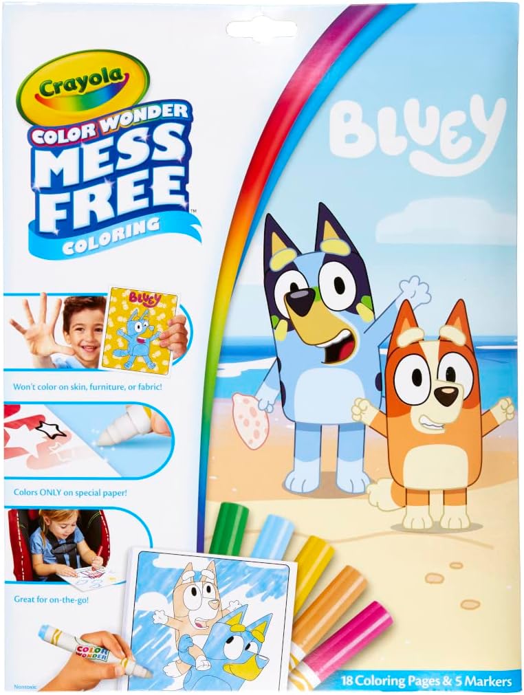 Crayola Colour Wonder Set - Bluey