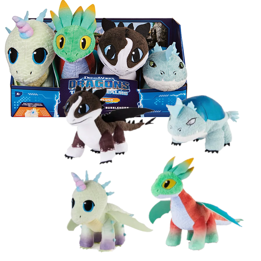 Dreamwork Dragons The 9 Realms Revealed Plush Assortment Each