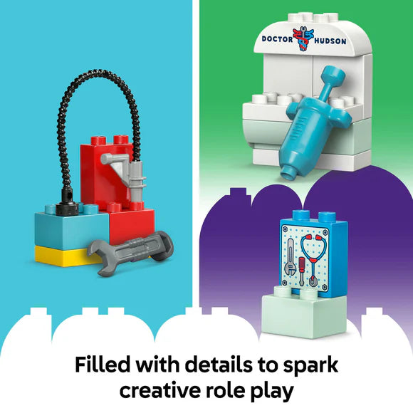 LEGO® DUPLO® │ Disney and Pixar Cars McQueen’s Visit to Doc’s Garage 10456