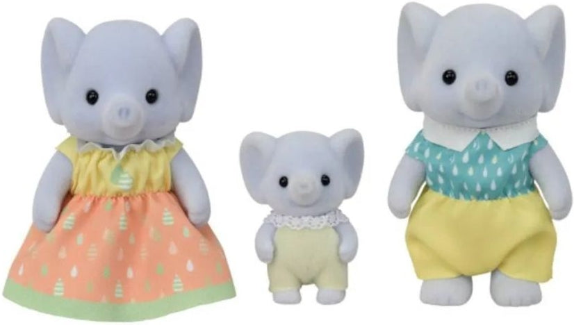 Sylvanian Families Elephant Family Trio