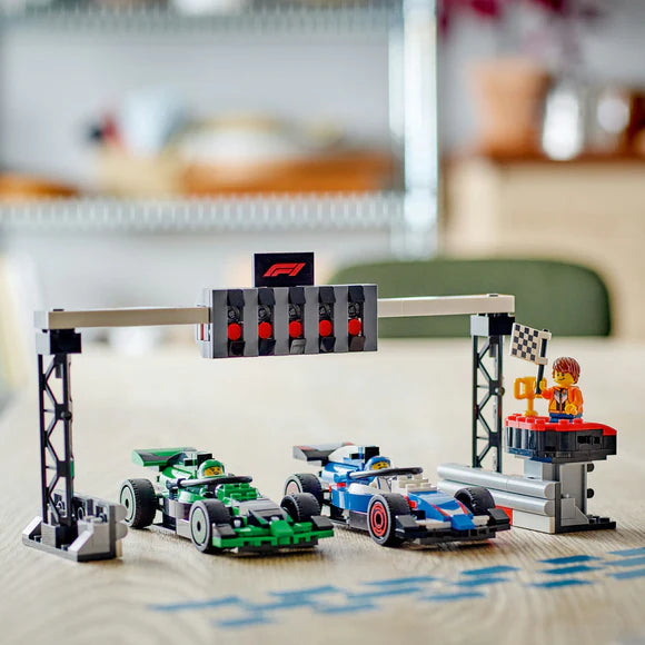 60474 LEGO® City F1® Grid with VCARB & Sauber Race Cars
