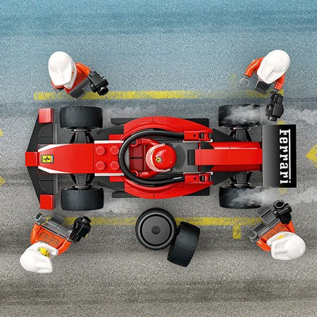 LEGO® City F1® Pit Stop & Pit Crew with Ferrari Car Toy 60443