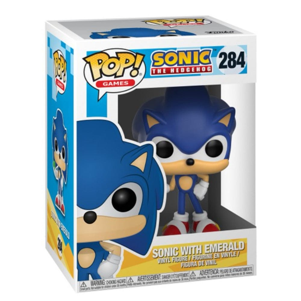 284 Funko POP! Sonic the Hedgehog - Sonic with Chaos Emerald