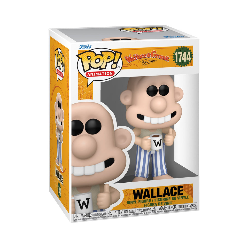 1744 Funko POP! Wallace & Gromit: Vengeance Most Fowl - Wallace in Pyjamas