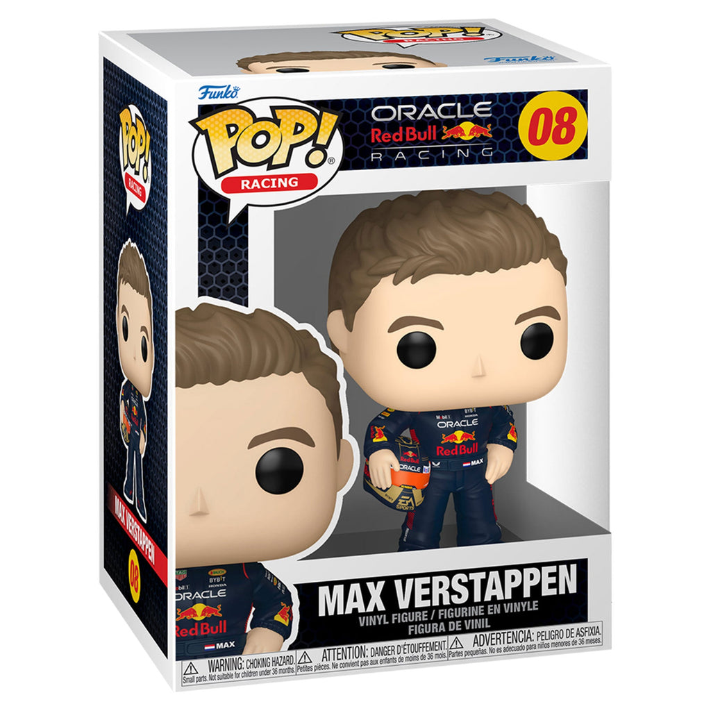 Funko POP! 08 Racing Max Verstappen with Helmet