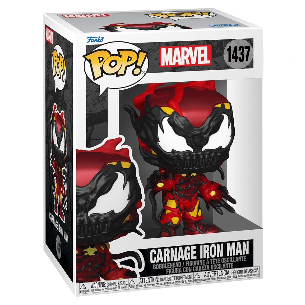 1437 Funko POP! Marvel - Carnage Iron Man