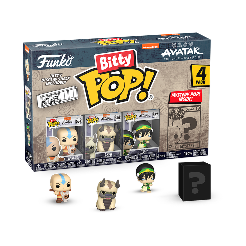 Funko Bitty POP! Avatar The Last Airbender - Aang 4 Pack