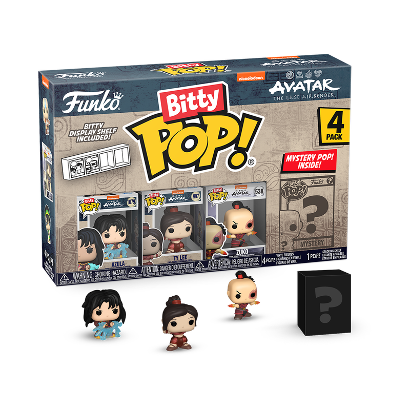 Funko Bitty POP! Avatar The Last Airbender - Azula 4 Pack