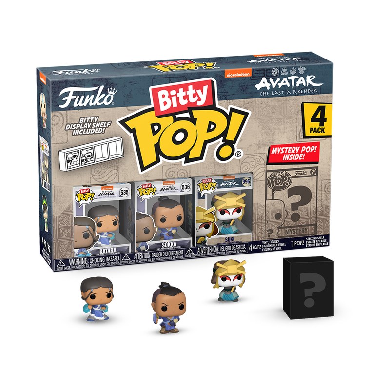 Funko Bitty POP! Avatar The Last Airbender - Katara 4 Pack