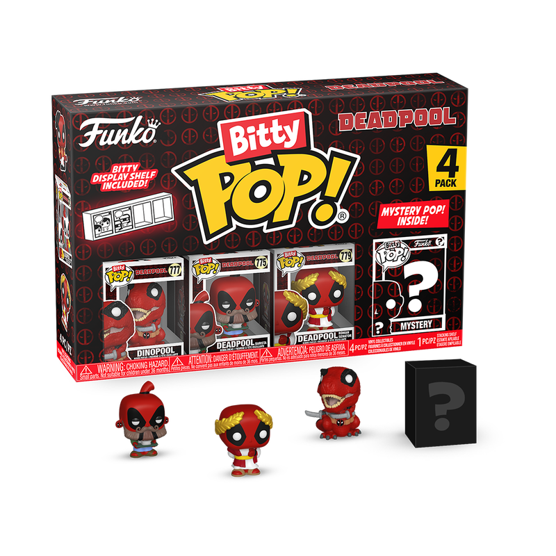 Funko Bitty POP! Deadpool Dinopool 4 Pack