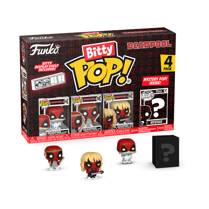 Funko Bitty POP! Deadpool Sleepover 4 Pack