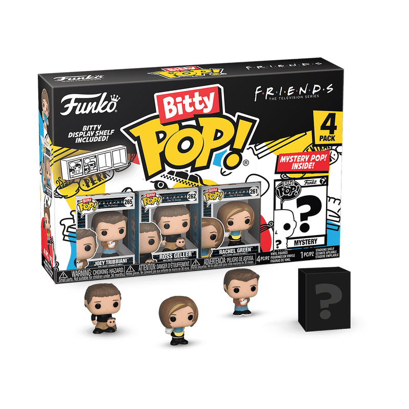 Funko Bitty POP! F.R.I.E.N.D.S. Joey Tribbiani 4 Pack