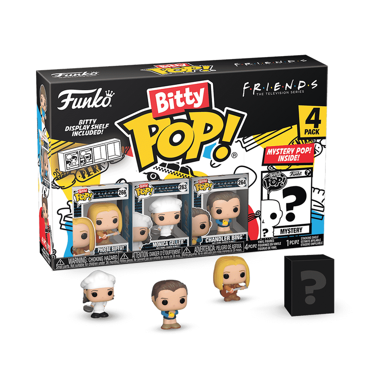 Funko Bitty POP! F.R.I.E.N.D.S. Phoebe Buffay 4 Pack