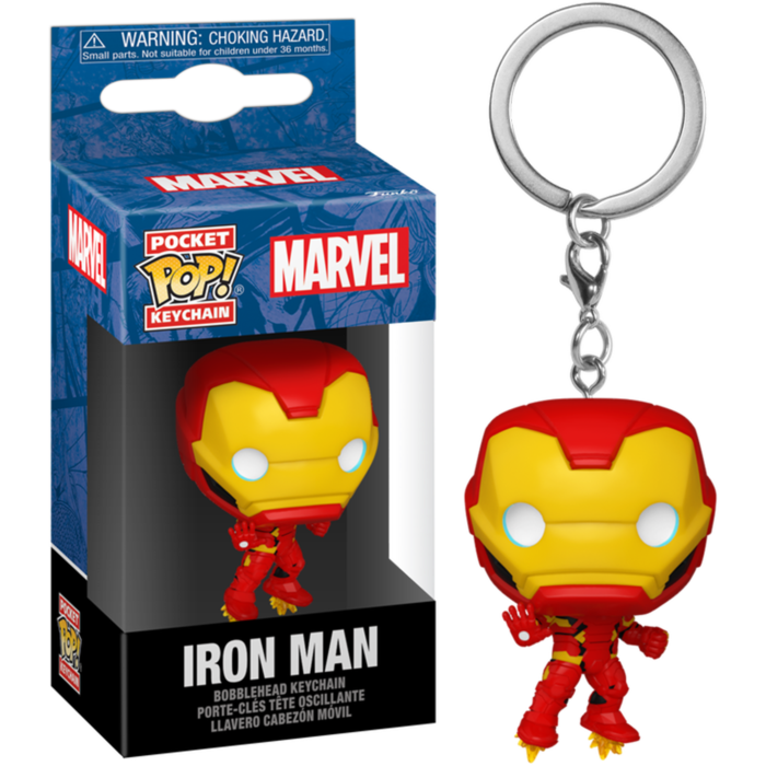 Funko POP! Keychain Marvel Comics New Classics - Iron Man