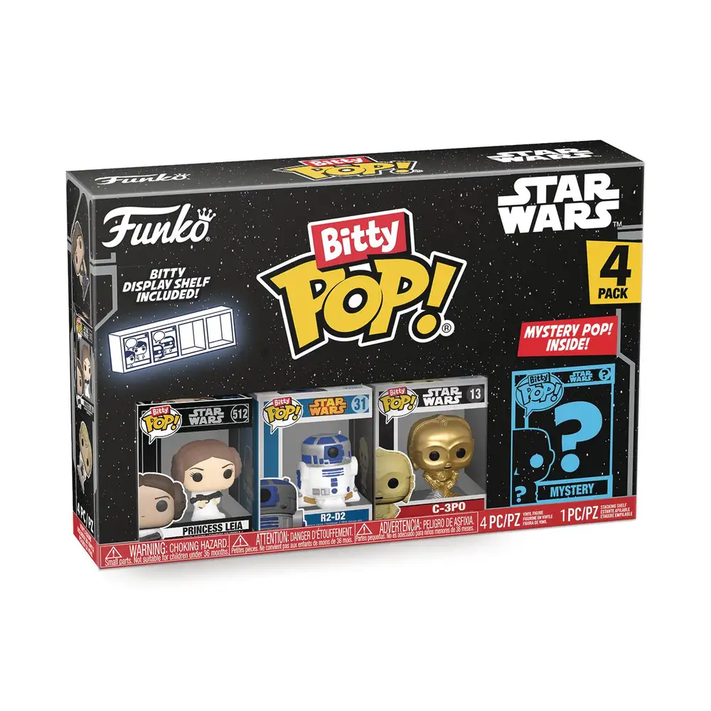 Funko Bitty POP! Star Wars - Leia 4 Pack