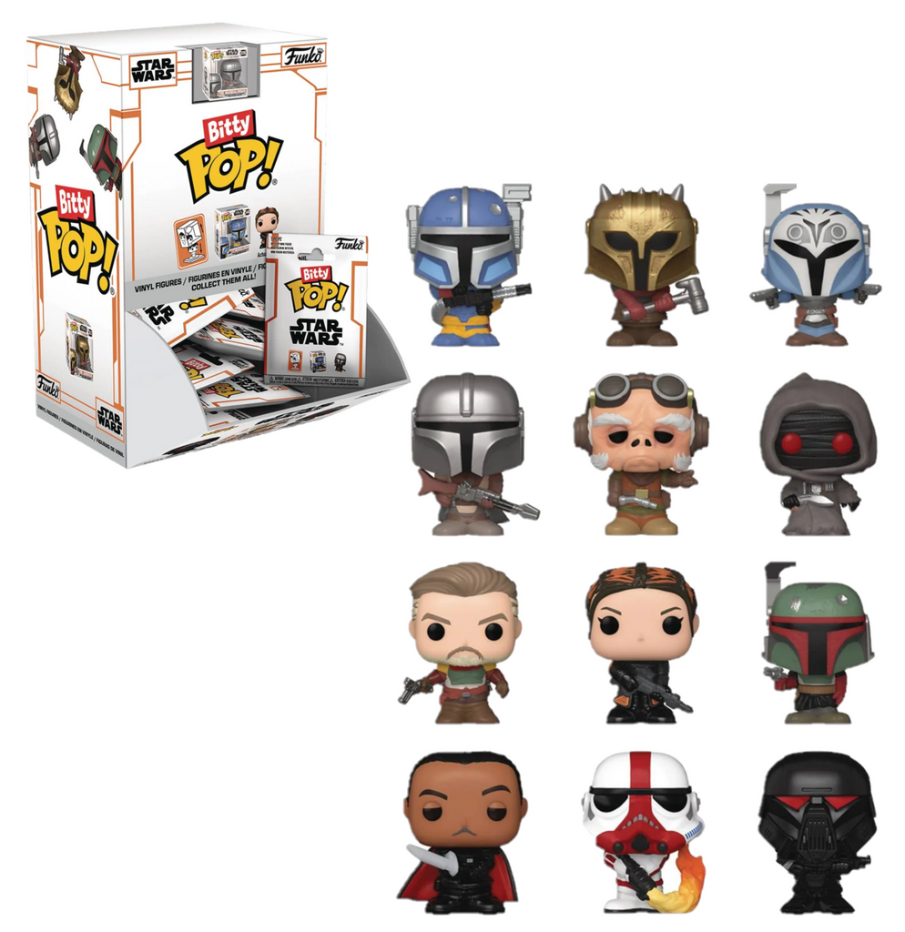 Funko Bitty POP! Star Wars The Mandalorian Blind Bag Mini Vinyl Figure Each