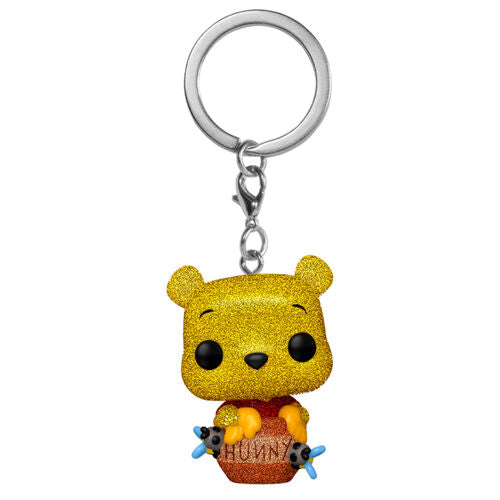 Funko POP! Keychain Winnie the Pooh - Winnie the Pooh in Honey Pot Diamond Glitter