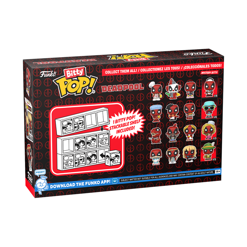 Funko Bitty POP! Deadpool Dinopool 4 Pack