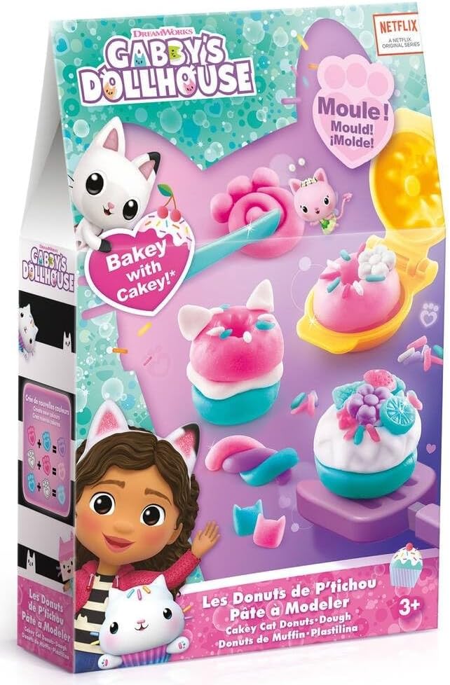 Gabby’s Dollhouse Cakey Cat Donuts Kit