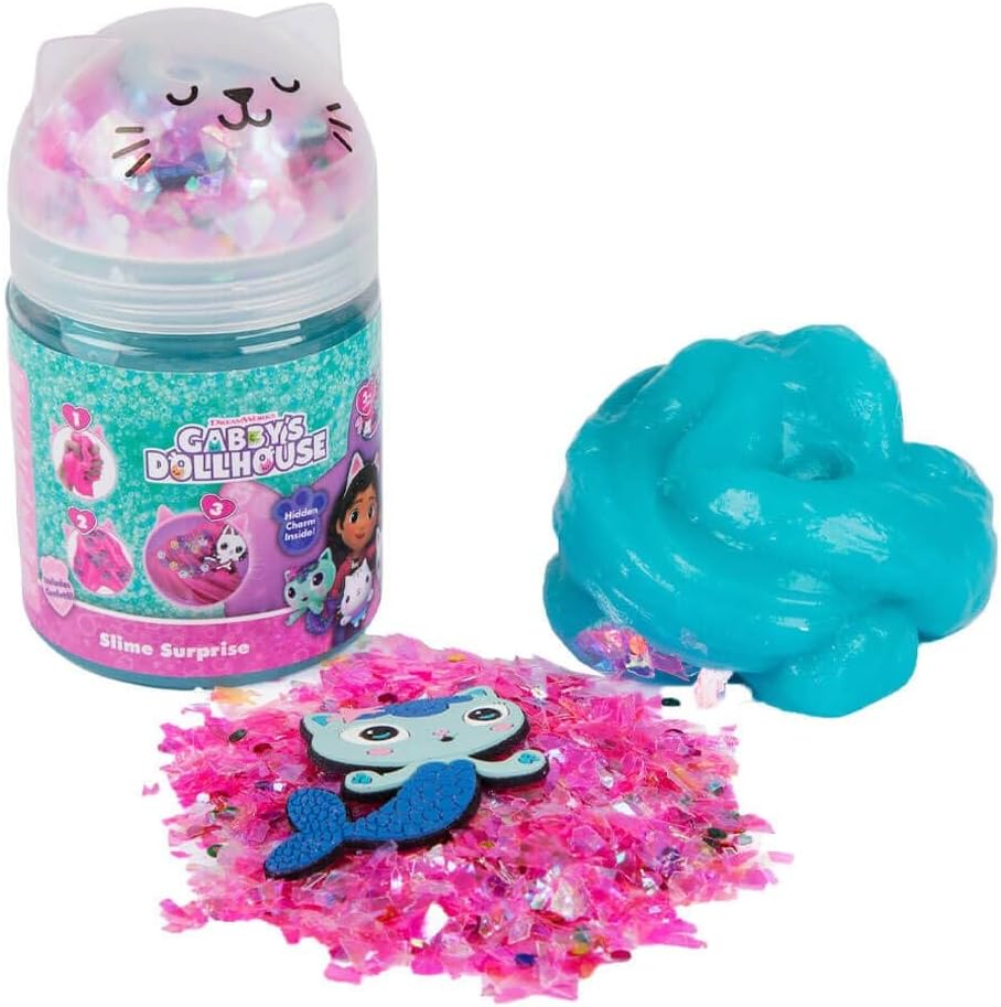 Gabby's Dollhouse Surprise Slime Pot Asstd Each