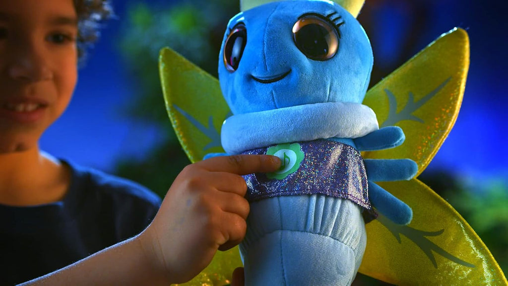 Glowies Firefly Plush Blue Glows Each