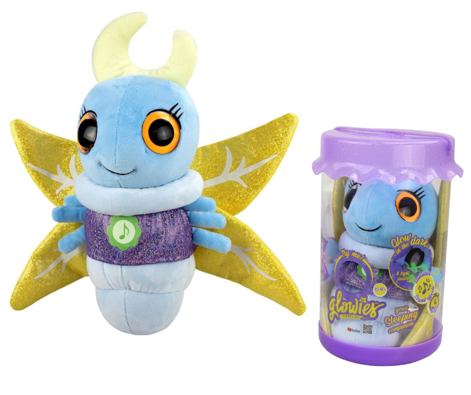 Glowies Firefly Plush Blue Glows Each