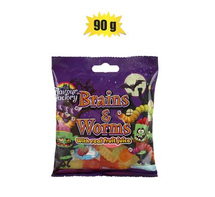 Gummy Brains & Worms 90g