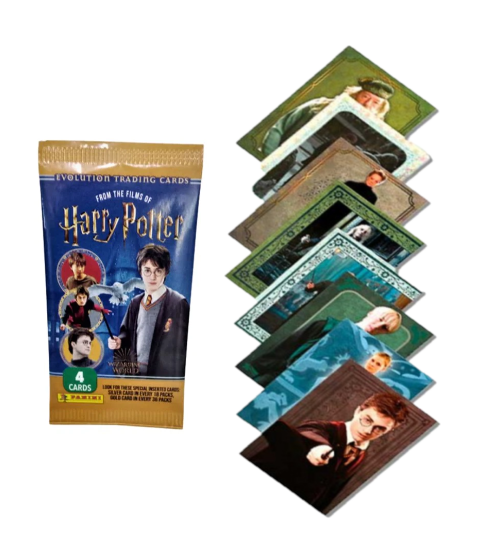 Harry Potter Evolution Trading Cards Single Packet (4 Cards)