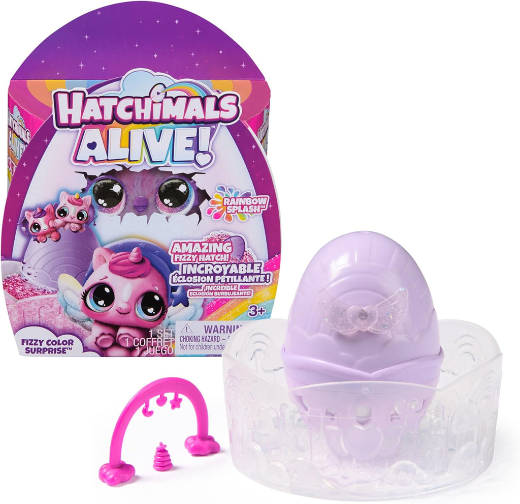 Hatchimals Alive Rainbow Splash Fizzy Mystery 2 Figure Pack Asstd Each