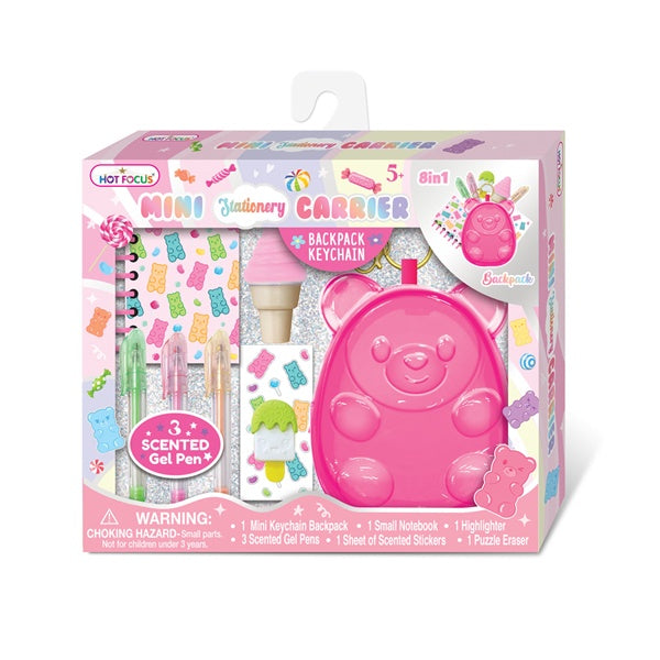 Hot Focus Mini Stationery Carrier Bear