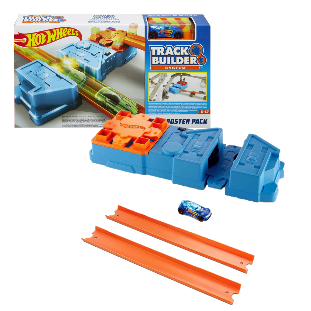 Hot Wheels Track Builder Booster Pack with FREE HW car