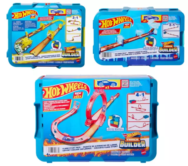 Hot Wheels Track Builder Starter Builder Boxes Asstd Each