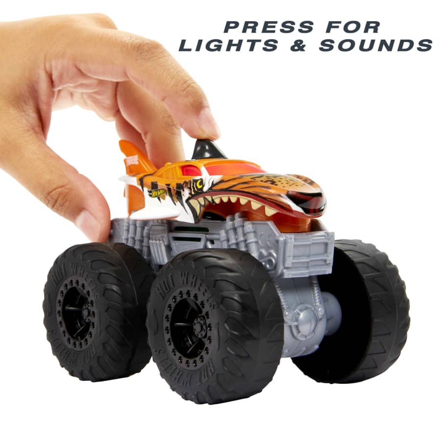 Hot Wheels 1:43 Monster Trucks With Light & Sound Assortment