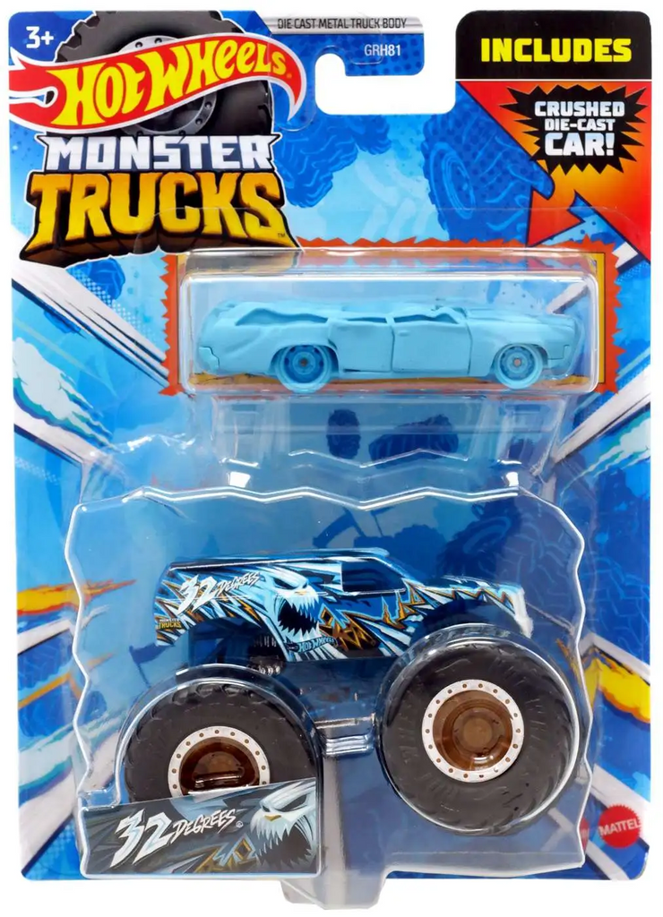 Hot Wheels: Monster Truck - Truck & Car Pack Assorted
