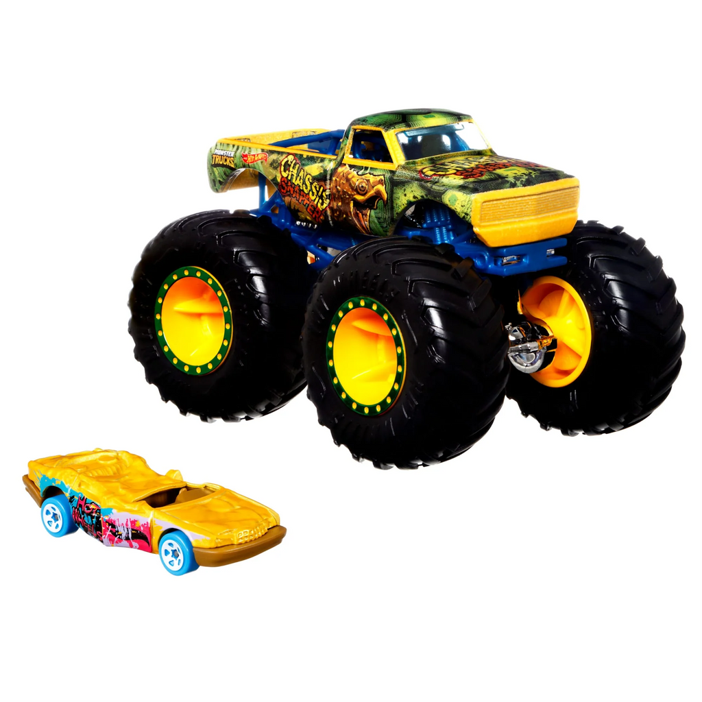 Hot Wheels: Monster Truck - Truck & Car Pack Assorted