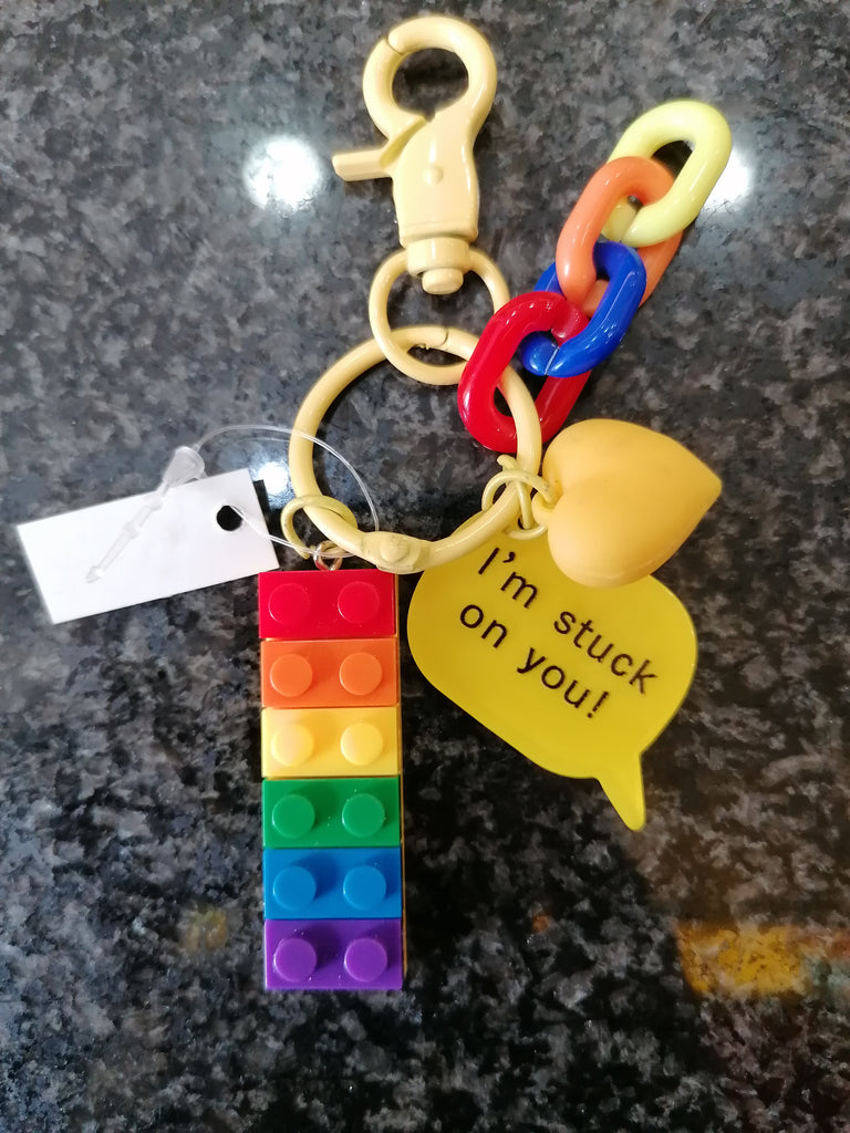 Brick Keychain