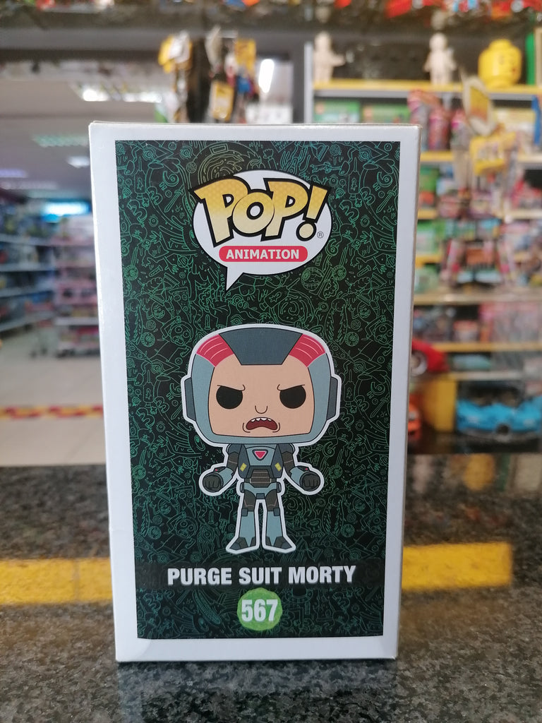 567 Funko POP! Rick an Morty - Purge Suit Morty