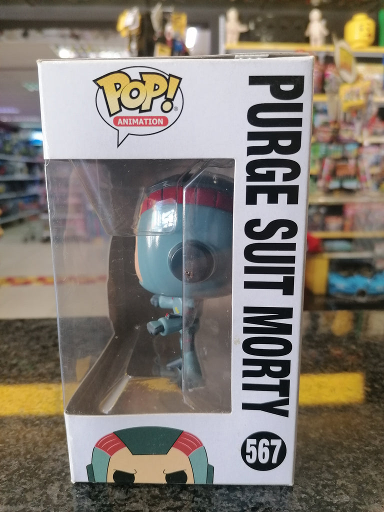 567 Funko POP! Rick an Morty - Purge Suit Morty