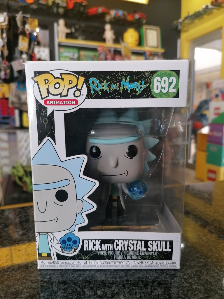 692 Funko POP! Collector Shop Rick & Morty - Rick with Crystal Skull