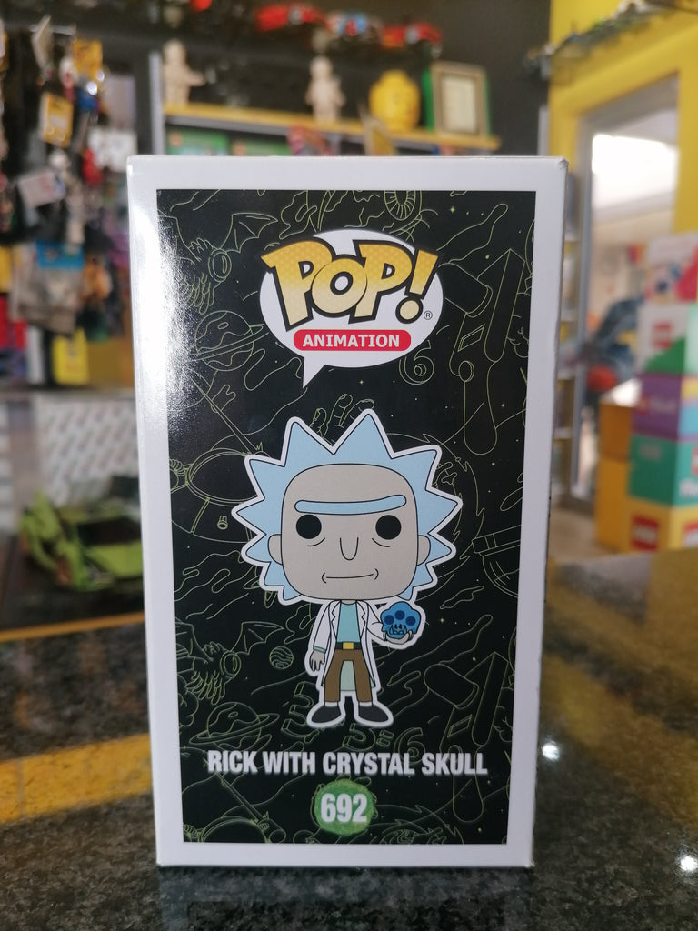 692 Funko POP! Collector Shop Rick & Morty - Rick with Crystal Skull