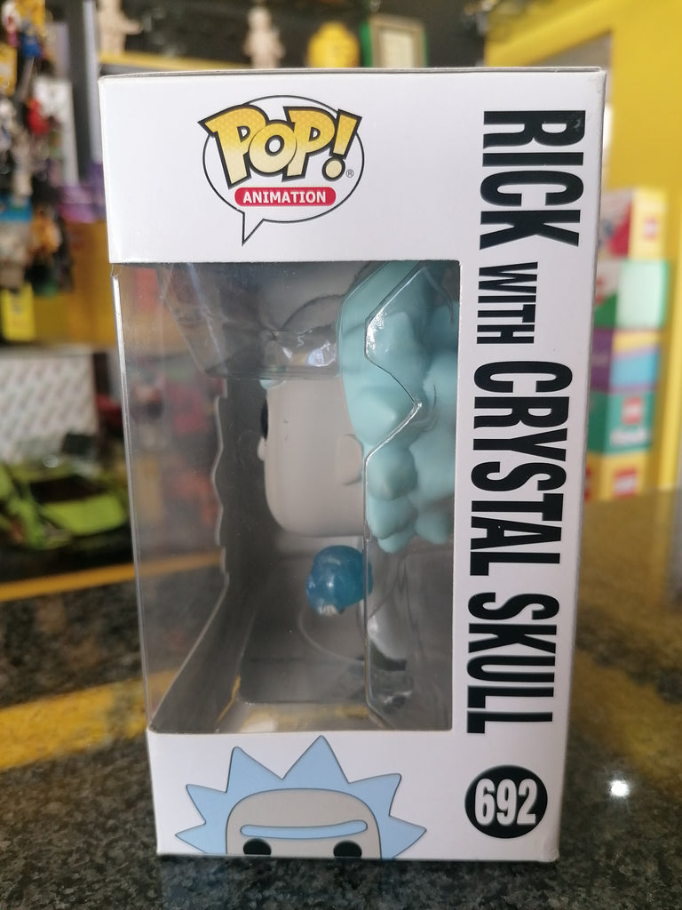 692 Funko POP! Collector Shop Rick & Morty - Rick with Crystal Skull