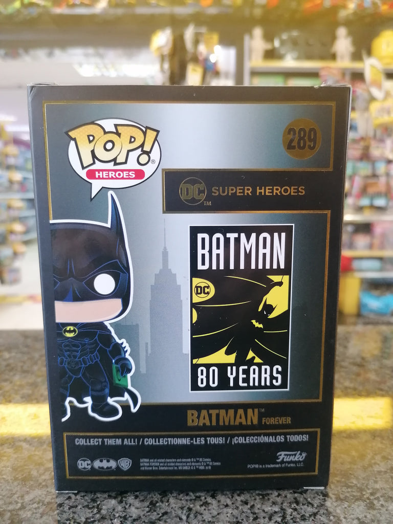 289 Funko Pop! Collectors Shop Batman 80th Anniversary - Batman Forever (1995)