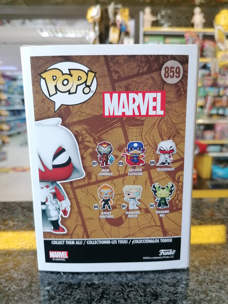 859 Funko POP! Collector Shop Marvel Infinity Warps Arachknight