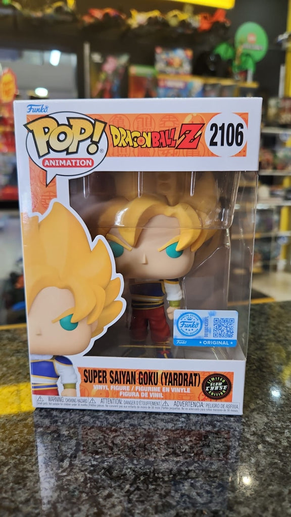 2106 Funko Pop! DragonBallZ Super Saiyan Goku (Yardrat) Chase
